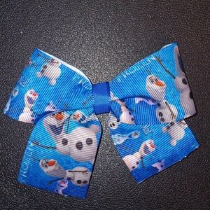 Handmade Olaf Bow
